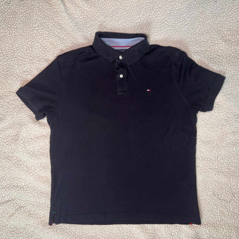 Men's Black Polo Shirt